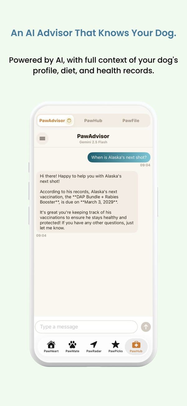 PawRadar — nearby dogs map